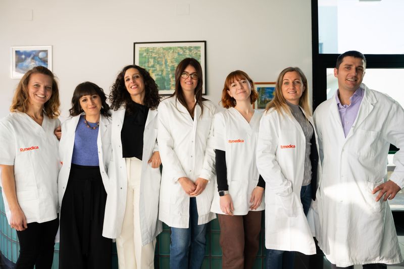 Il team di P.medica al lavoro